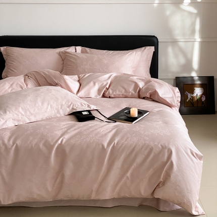 云栖家居 2025A类全棉提花四件套 沐言