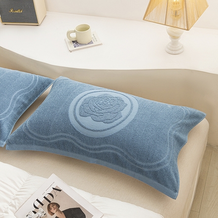 91家纺网 家纺一手货源 找家纺 （总）美宜家 2025新款全棉怀旧老式毛巾圈枕巾