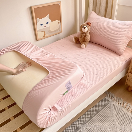 91家纺网 家纺一手货源 找家纺 （总）芬晴家纺 2024新款A类母婴级大豆床笠学生款-奇趣