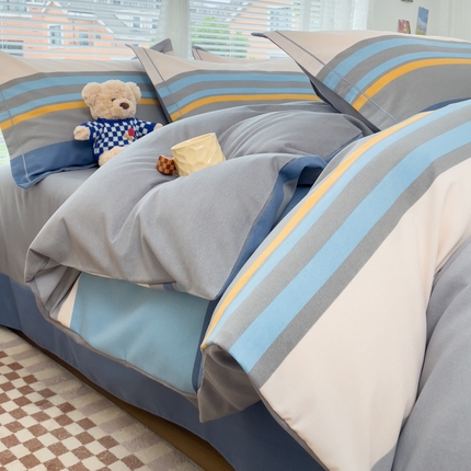 91家纺网 家纺一手货源 找家纺 （总）（优质买家秀 热卖不断货）A类母婴级纯棉全棉磨毛全棉纯棉全棉磨毛四件套百分百纯棉全棉磨毛四件套