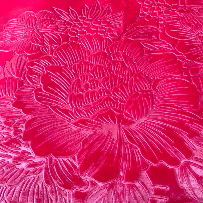 91家纺网 家纺一手货源 找家纺 凯轩毛毛毯毯子网销专供 2024新款5D压花素色云毛毯毯子毛毛毯毯子毛毯毯子子 素雅-玫红