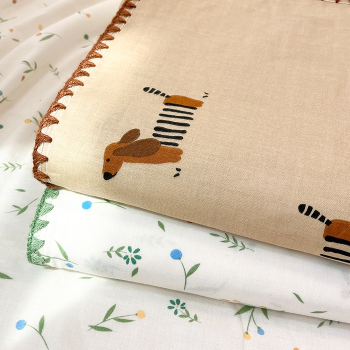 91家纺网 家纺一手货源 找家纺 （买家秀 不断货）A类母婴级全棉纯棉床单纯棉全棉床笠双层纱床笠床罩卡通床笠儿童床垫套保护罩--单床笠 展示图