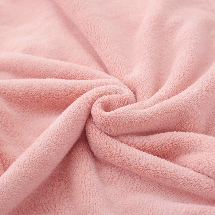 91家纺网 家纺一手货源 找家纺 2024新款A类珊瑚绒美-容院专用毛巾 床巾（床单）粉色