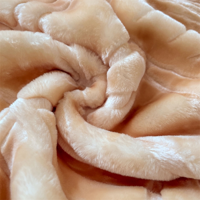 91家纺网 家纺一手货源 找家纺 凯轩毛毛毯毯子网销专供 2024新款5D压花素色云毛毯毯子毛毛毯毯子毛毯毯子子 素雅-浅驼