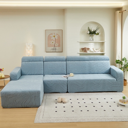 91家纺网 家纺一手货源 找家纺 （总）丝绮鹿 2024新款曲意松紧款沙发套（贵妃图）