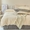 91家纺网 家纺一手货源 找家纺 （买家秀爆款不断货）A类母婴级简约纯色双拼牛奶绒珊瑚绒四件套雪花绒四件套纯色金龟绒牛奶绒四件套 奶白-灰