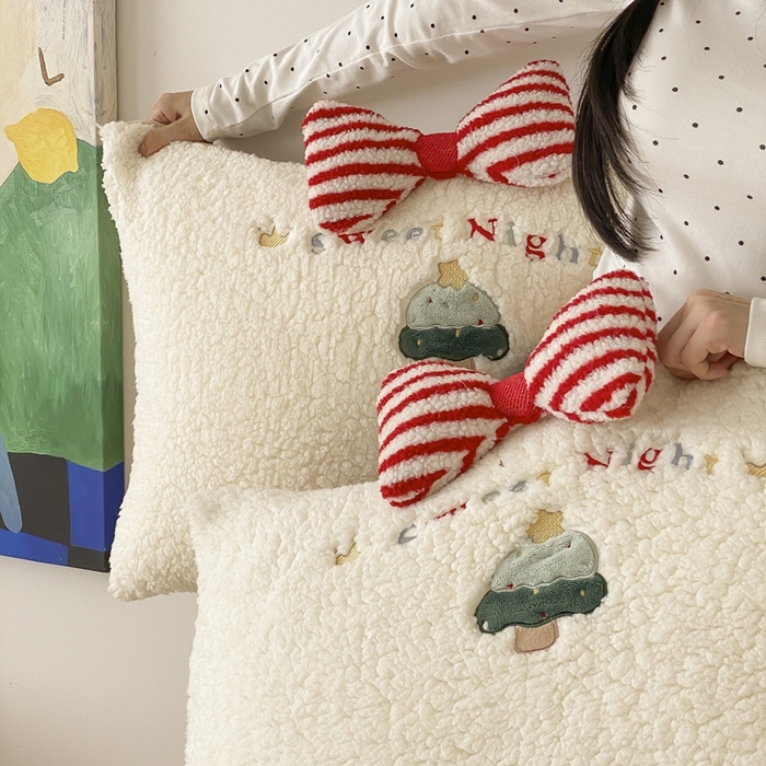 91家纺网 家纺一手货源 找家纺 （总）MIU缪家居 2024新款羊羔绒牛奶绒四件套-跳跳糖