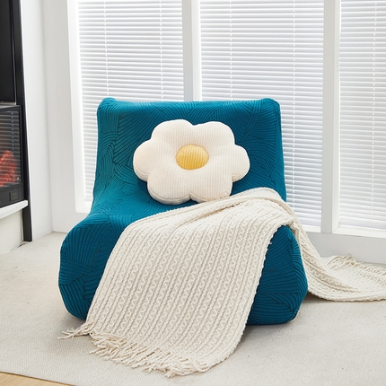 共鸣沙发套 2024新款臻品提花系列懒人沙发套（枫纹花系） 枫纹杉绿