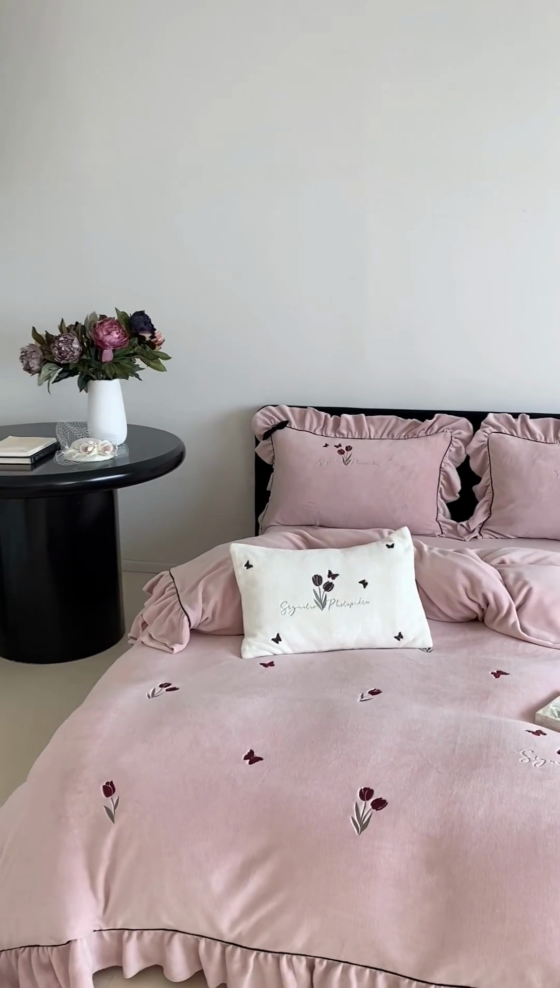 91家纺网 家纺一手货源 找家纺 （总）MIU缪家居 2024新款厚实保暖牛奶绒四件套-挚爱