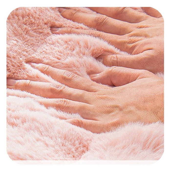 91家纺网 家纺一手货源 找家纺 （总）芙宁娜 2024新款兔毛绒冬季保暖坐垫办公室久坐椅垫家用餐椅垫沙发垫车载坐垫