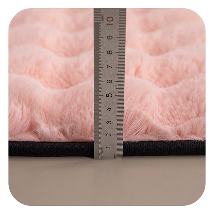 91家纺网 家纺一手货源 找家纺 （总）芙宁娜 2024新款兔毛绒冬季保暖坐垫办公室久坐椅垫家用餐椅垫沙发垫车载坐垫