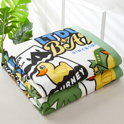 91家纺网 家纺一手货源 找家纺 总 黛妮雅2025卡通米菲兔正版授权全棉夏凉被(提供买家秀）