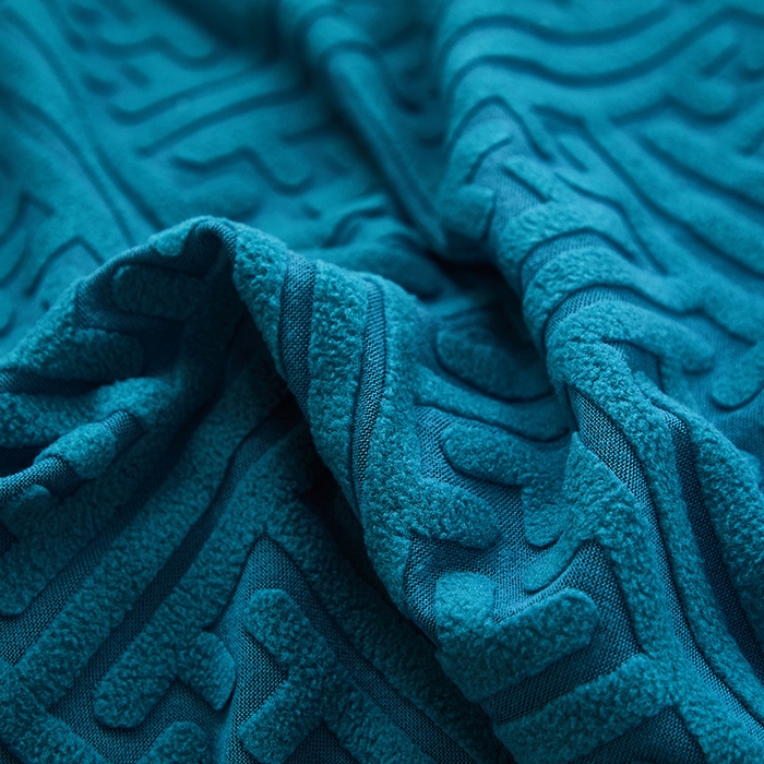 91家纺网 家纺一手货源 找家纺 共鸣沙发套 2024新款拉绒提花系列懒人沙发套 拉绒橄榄绿