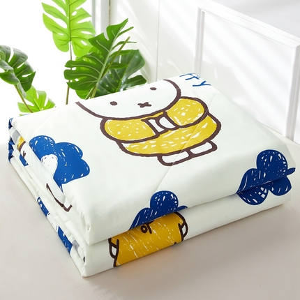 91家纺网 家纺一手货源 找家纺 总 黛妮雅2025卡通米菲兔正版授权全棉夏凉被(提供买家秀）