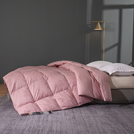 91家纺网 家纺一手货源 找家纺 （总）华盛羽绒被壳 2024新款双层大提花羽绒被壳自充绒半成品可翻新一件代发