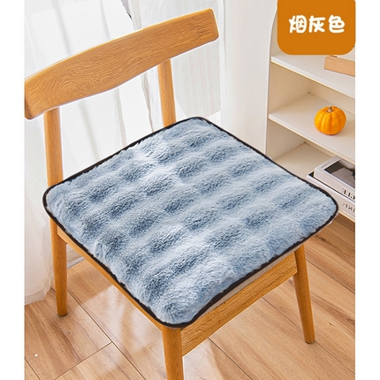 91家纺网 家纺一手货源 找家纺 （总）芙宁娜 2024新款兔毛绒冬季保暖坐垫办公室久坐椅垫家用餐椅垫沙发垫车载坐垫