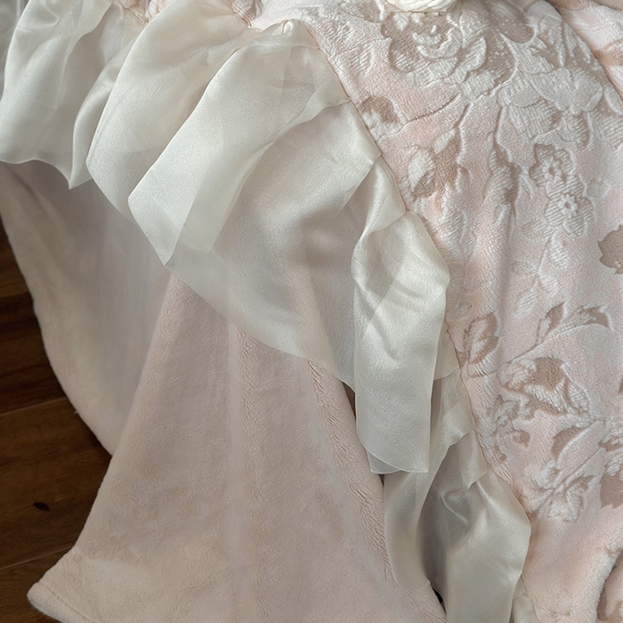 91家纺网 家纺一手货源 找家纺 （总）MIU缪家居 2024新款雕花牛奶绒四件套-暮光