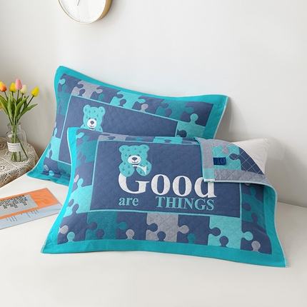 91家纺网 家纺一手货源 找家纺 （总）（买家秀）（爆款花型 长期款 不断货）A类抗菌母婴级全棉纯棉三层纱多功能枕巾多层纱布纱巾宽边枕巾