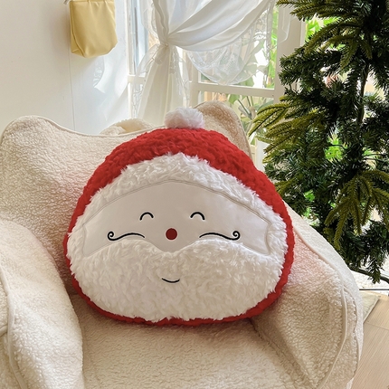 91家纺网 家纺一手货源 找家纺 （总）希诺家居 2024新款海藻绒圣诞抱枕