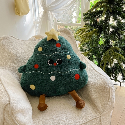 91家纺网 家纺一手货源 找家纺 （总）希诺家居 2024新款海藻绒圣诞抱枕