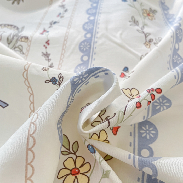 91家纺网 家纺一手货源 找家纺 A类母婴级卡通花卉儿童纯棉全棉四件套全棉纯棉全棉四件套百分百纯棉全棉四件套 月光序曲