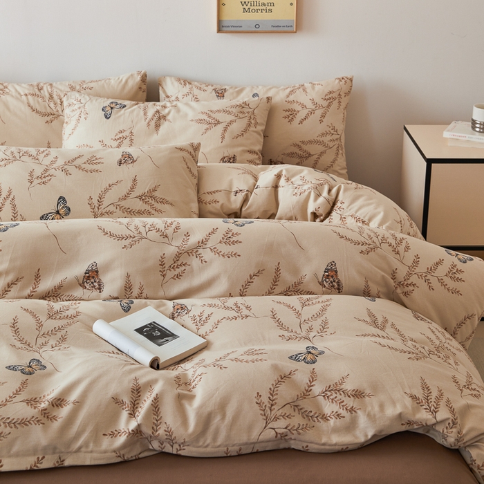 91家纺网 家纺一手货源 找家纺 （优质买家秀 热卖不断货）A类母婴级纯棉全棉磨毛四件套全棉纯棉全棉磨毛四件套百分百纯棉全棉磨毛四件套 沐梦