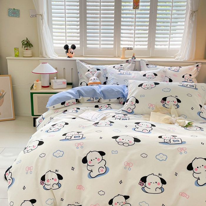 91家纺网 家纺一手货源 找家纺 A类母婴级卡通花卉儿童纯棉全棉四件套全棉纯棉全棉四件套百分百纯棉全棉四件套 超越梦想