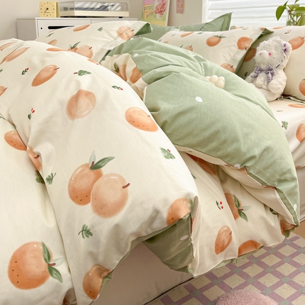 91家纺网 家纺一手货源 找家纺 （总）（优质买家秀热卖不断货）A类母婴级卡通花卉儿童纯棉全棉被套三件套全棉纯棉被套三件套纯棉全棉被套四件套