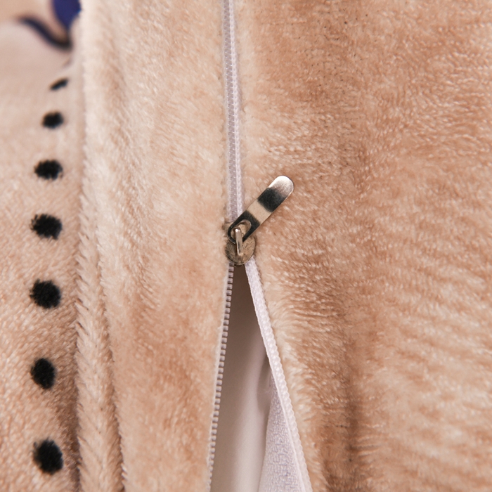 91家纺网 家纺一手货源 找家纺 （买家秀 爆款不断货）A类母婴级双层蕾丝花边床裙床盖三件套牛奶绒床盖三件套萱花绒床护垫牛奶绒床褥卡通 花边-宝贝熊