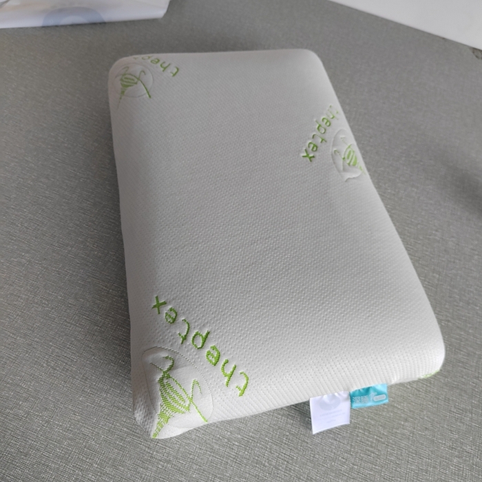 91家纺网 家纺一手货源 找家纺 （总）芯丝路枕业 2024新款提花针织空气层零压力深睡眠护颈枕