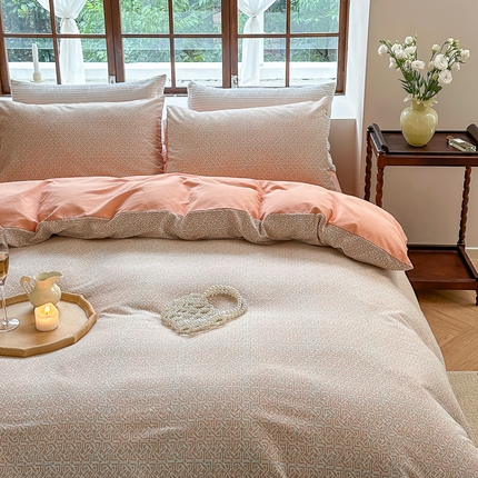 91家纺网 家纺一手货源 找家纺 （优质买家秀 热卖不断货）A类母婴级纯棉全棉磨毛四件套全棉纯棉全棉磨毛四件套百分百纯棉全棉磨毛四件套 佛罗伦萨