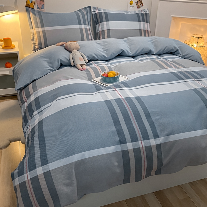 91家纺网 家纺一手货源 找家纺 （优质买家秀 热卖不断货）A类母婴级纯棉全棉磨毛四件套全棉纯棉全棉磨毛四件套百分百纯棉全棉磨毛四件套 幻想格韵