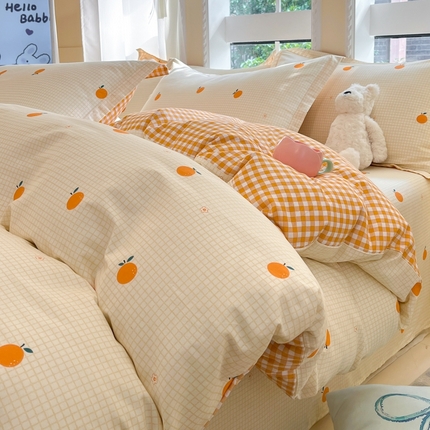 91家纺网 家纺一手货源 找家纺 （总）莱通家纺 2025春夏新款12868印花单被套（预留缩水±5公分，商家提供买家秀）