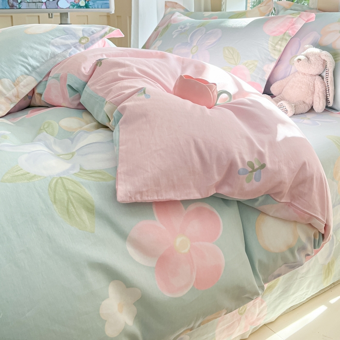 91家纺网 家纺一手货源 找家纺 莱通家纺 2025春夏新款12868印花单被套（预留缩水±5公分，商家提供买家秀） 安可