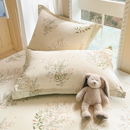 91家纺网 家纺一手货源 找家纺 （总）莱通家纺 2025春夏新款12868印花单枕套