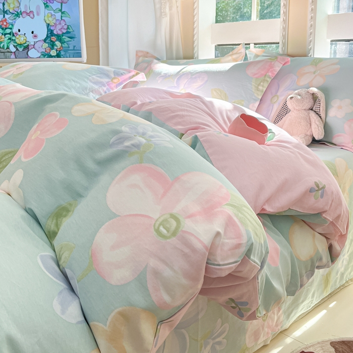 91家纺网 家纺一手货源 找家纺 莱通家纺 2025春夏新款12868印花单被套（预留缩水±5公分，商家提供买家秀） 安可