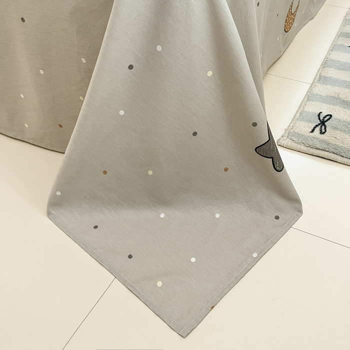 91家纺网 家纺一手货源 找家纺 莱通家纺 2025春夏新款12868印花单床单 月之心