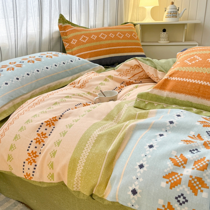 91家纺网 家纺一手货源 找家纺 （优质买家秀 热卖不断货）A类母婴级纯棉全棉磨毛四件套全棉纯棉全棉磨毛四件套百分百纯棉全棉磨毛四件套 罗威