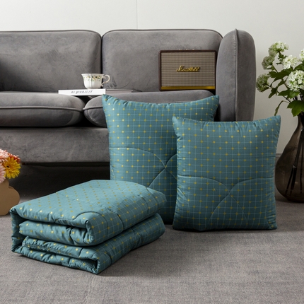 91家纺网 家纺一手货源 找家纺 （总）雷人家纺 2022新款全棉13376彩印印花烫金抱枕被