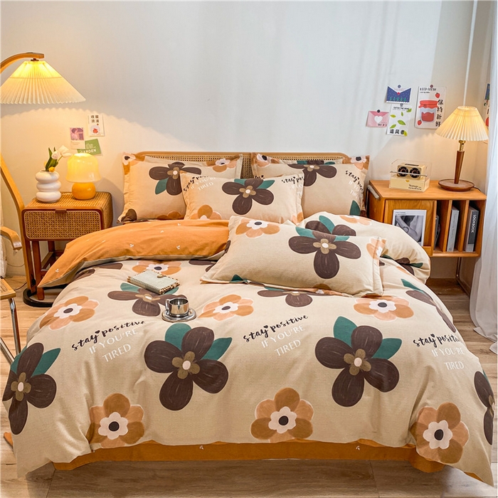 91家纺网 家纺一手货源 找家纺 （优质买家秀 热卖不断货）A类母婴级纯棉全棉磨毛四件套全棉纯棉全棉磨毛四件套百分百纯棉全棉磨毛四件套 奈雪