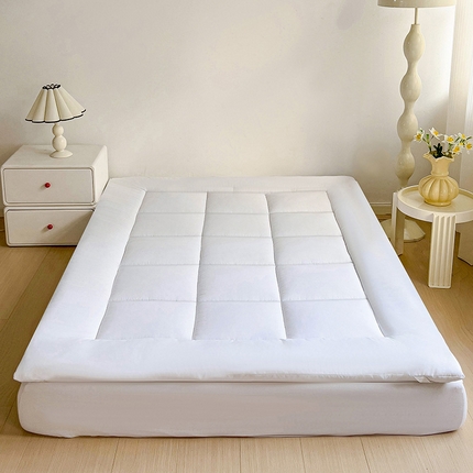 91家纺网 家纺一手货源 找家纺 （总）艺菲阁家纺 2025新款水洗棉纯色床褥垫