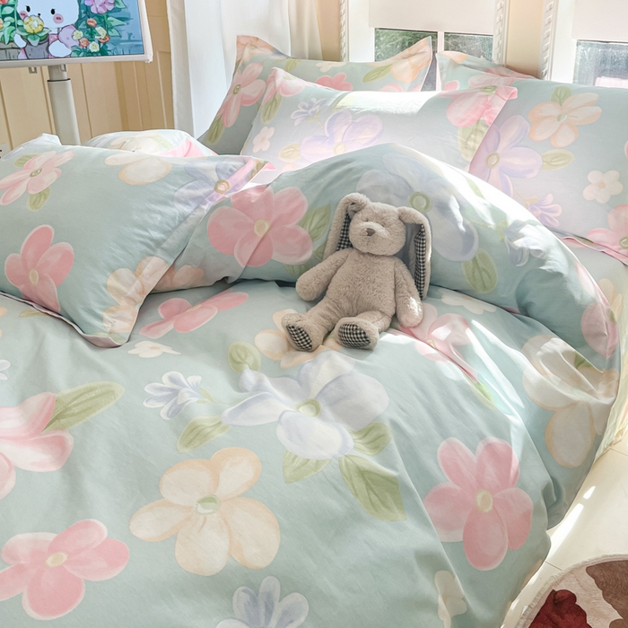 91家纺网 家纺一手货源 找家纺 莱通家纺 2025春夏新款12868印花单被套（预留缩水±5公分，商家提供买家秀） 安可