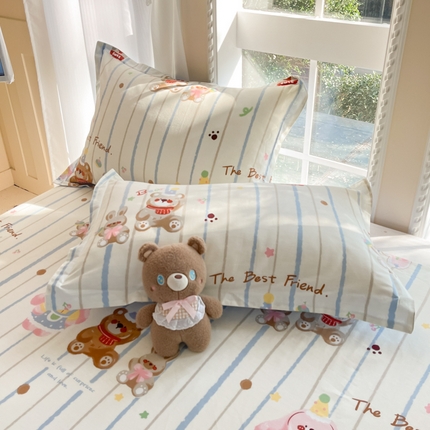 91家纺网 家纺一手货源 找家纺 （总）莱通家纺 2025春夏新款12868印花单枕套