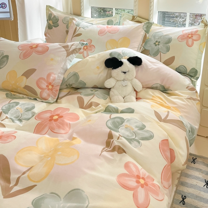 91家纺网 家纺一手货源 找家纺 （总）莱通家纺 2025春夏新款12868印花四件套