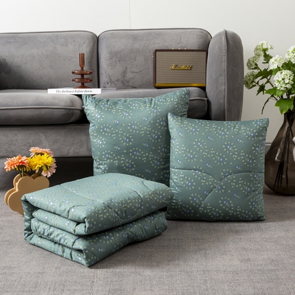 91家纺网 家纺一手货源 找家纺 （总）雷人家纺 2022新款全棉13376彩印印花烫金抱枕被