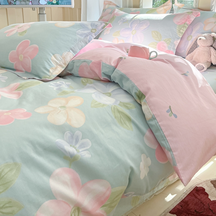 91家纺网 家纺一手货源 找家纺 莱通家纺 2025春夏新款12868印花单被套（预留缩水±5公分，商家提供买家秀） 安可