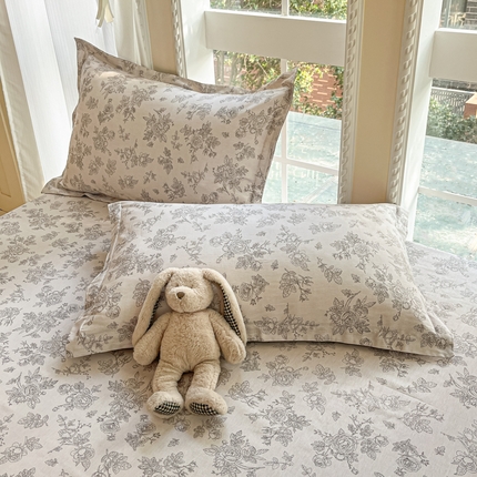 91家纺网 家纺一手货源 找家纺 （总）莱通家纺 2025春夏新款12868印花单枕套