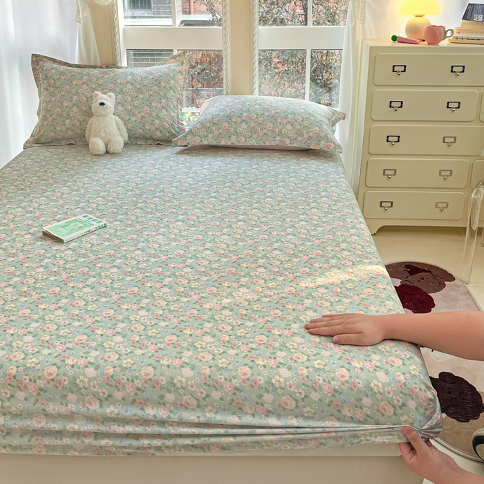 91家纺网 家纺一手货源 找家纺 莱通家纺 2025春夏新款12868印花单床笠（预留缩水±5公分，商家提供买家秀） 柏林梦境