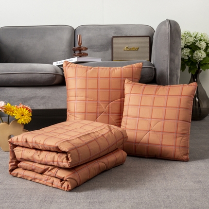 91家纺网 家纺一手货源 找家纺 （总）雷人家纺 2022新款全棉13376彩印印花烫金抱枕被