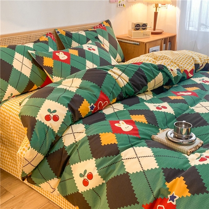 91家纺网 家纺一手货源 找家纺 （总）（优质买家秀 热卖不断货）A类母婴级纯棉全棉磨毛四件套全棉纯棉全棉磨毛四件套百分百纯棉全棉磨毛四件套